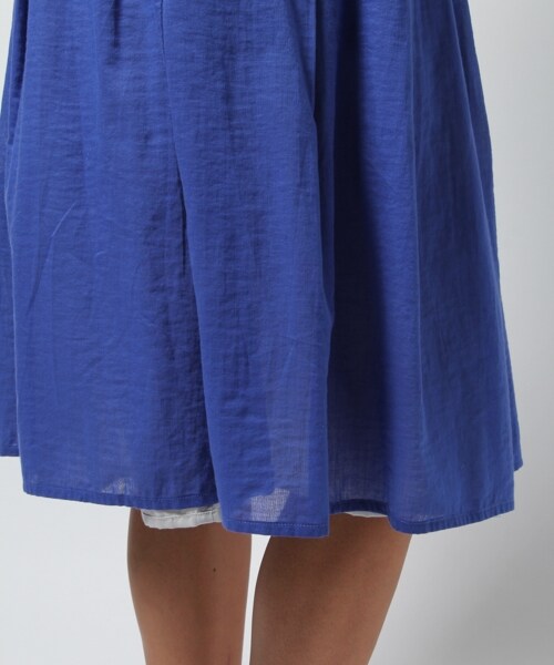 BAYFLOW（ベイフロー）の「リバーシブルギャザースカート（スカート・ブラック/ブルー/ネイビー・S/M）」の16枚目の写真