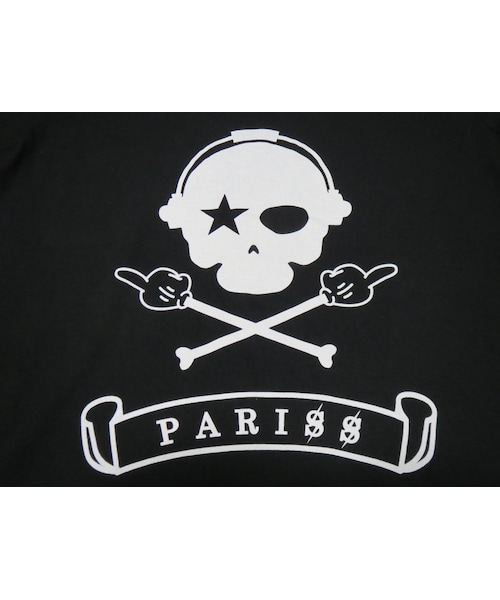 FACT スカルデザイン バンドTシャツ ブラック Handmade（ハンドメイド）の「スカル ファック Tシャツ