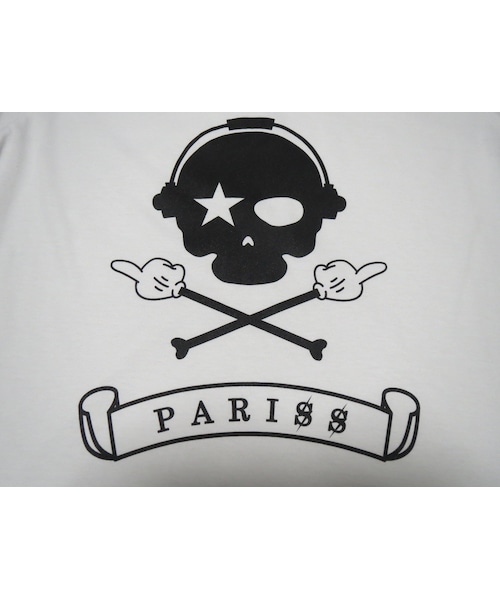 Babylclub スカル Tシャツ ホワイト Handmade（ハンドメイド）の「スカル ファック Tシャツ