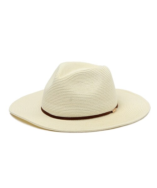 BAYFLOW(ベイフロー)の「ペーパー中折れHAT(帽子・ホワイト/ベージュ/ネイビー・F)」の4枚目の写真