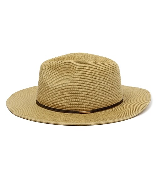 BAYFLOW(ベイフロー)の「ペーパー中折れHAT(帽子・ホワイト/ベージュ/ネイビー・F)」の8枚目の写真