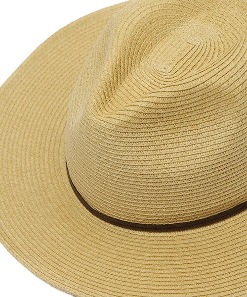 BAYFLOW(ベイフロー)の「ペーパー中折れHAT(帽子・ホワイト/ベージュ/ネイビー・F)」の11枚目の写真