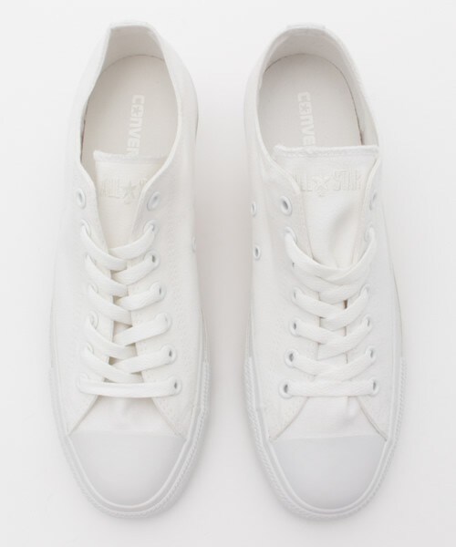 CONVERSE（コンバース）の「ユニセックス コンバース オールスター ホワイト CONVERSE ALL STAR WHITEPLUS OX 32861440（スニーカー・メンズ・ホワイト・24.5cm/28cm/23cm/23.5cm/24cm/26.5cm/27cm/27.5cm）」の5枚目の写真