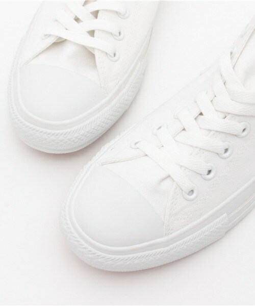 CONVERSE（コンバース）の「ユニセックス コンバース オールスター ホワイト CONVERSE ALL STAR WHITEPLUS OX 32861440（スニーカー・メンズ・ホワイト・24.5cm/28cm/23cm/23.5cm/24cm/26.5cm/27cm/27.5cm）」の6枚目の写真