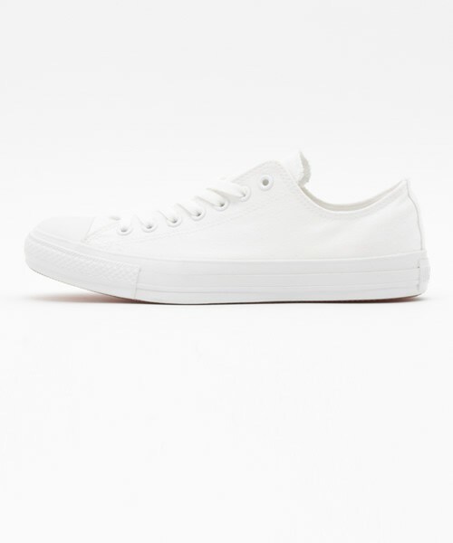CONVERSE（コンバース）の「ユニセックス コンバース オールスター ホワイト CONVERSE ALL STAR WHITEPLUS OX 32861440（スニーカー・メンズ・ホワイト・24.5cm/28cm/23cm/23.5cm/24cm/26.5cm/27cm/27.5cm）」の2枚目の写真