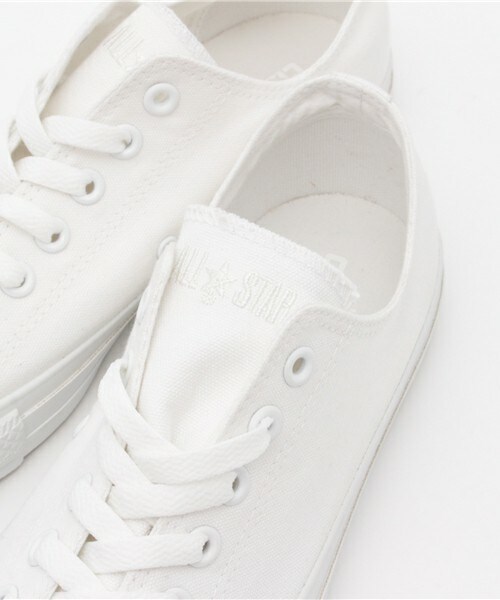 CONVERSE（コンバース）の「ユニセックス コンバース オールスター ホワイト CONVERSE ALL STAR WHITEPLUS OX 32861440（スニーカー・メンズ・ホワイト・24.5cm/28cm/23cm/23.5cm/24cm/26.5cm/27cm/27.5cm）」の7枚目の写真