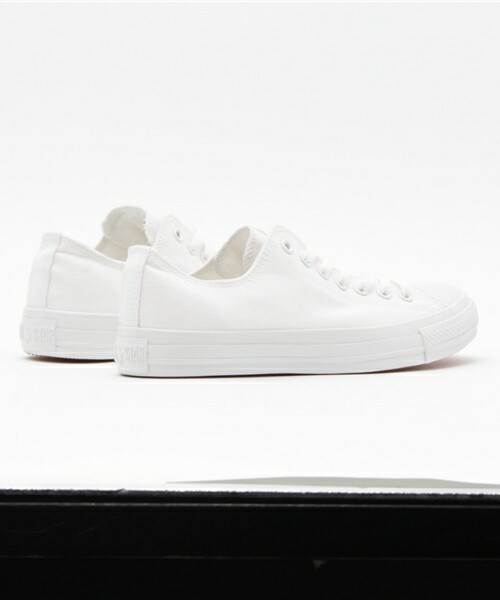 CONVERSE（コンバース）の「ユニセックス コンバース オールスター ホワイト CONVERSE ALL STAR WHITEPLUS OX 32861440（スニーカー・メンズ・ホワイト・24.5cm/28cm/23cm/23.5cm/24cm/26.5cm/27cm/27.5cm）」の4枚目の写真