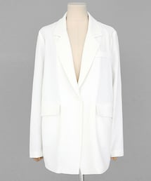 DHOLIC | <DHOLIC オリジナル>ワンボタンミドル丈ジャケット(テーラードジャケット)