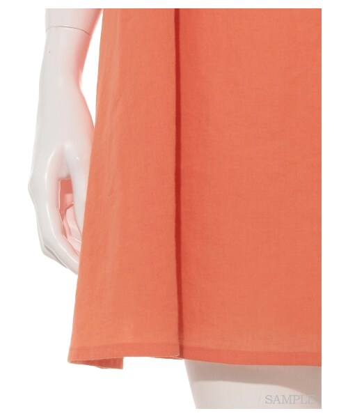 SNIDEL（スナイデル）の「スリーブ刺繍ワンピース（ミニワンピース・レディース・OWHT/ORG/BLK・F）」の11枚目の写真