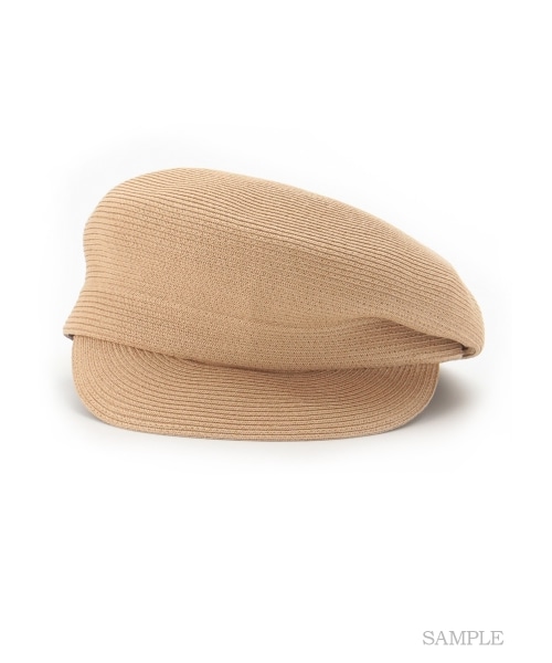 SNIDEL(スナイデル)の「ぺーパーキャスケット(キャスケット・レディース・WHT/BEG/BLK・F)」の7枚目の写真