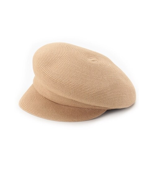 SNIDEL(スナイデル)の「ぺーパーキャスケット(キャスケット・レディース・WHT/BEG/BLK・F)」の4枚目の写真