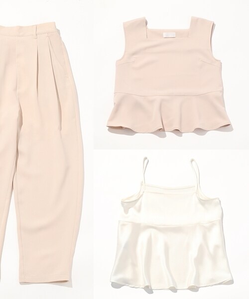 HARE（ハレ）の「３ピースコンビネゾン（ワンピース/ドレス・ブラック/ベージュ/ネイビー・FREE）」の5枚目の写真