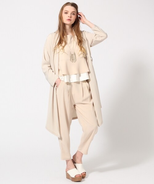 HARE（ハレ）の「３ピースコンビネゾン（ワンピース/ドレス・ブラック/ベージュ/ネイビー・FREE）」の6枚目の写真