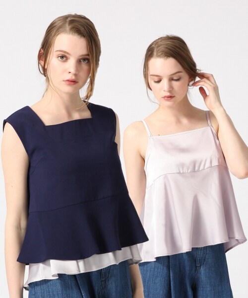 HARE（ハレ）の「３ピースコンビネゾン（ワンピース/ドレス・ブラック/ベージュ/ネイビー・FREE）」の11枚目の写真