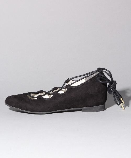 HARE(ハレ)の「インヒールレースUPシューズ(シューズ・ブラック・M/L)」の2枚目の写真