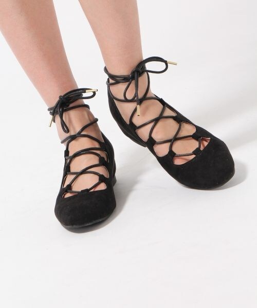 HARE(ハレ)の「インヒールレースUPシューズ(シューズ・ブラック・M/L)」の7枚目の写真