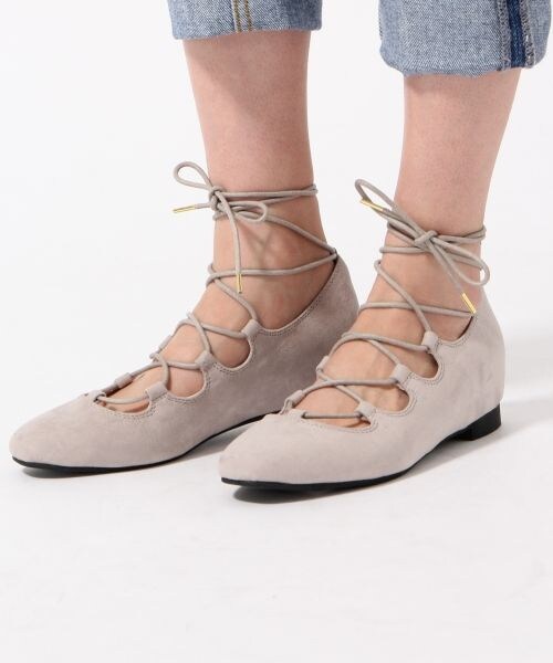 HARE(ハレ)の「インヒールレースUPシューズ(シューズ・ブラック・M/L)」の8枚目の写真