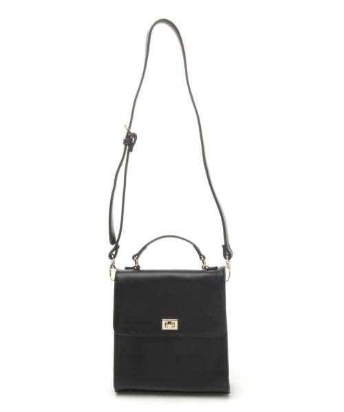 HARE(ハレ)の「スクエアフラップBAG(バッグ・ブラック/グレー/オレンジ・FREE)」の6枚目の写真