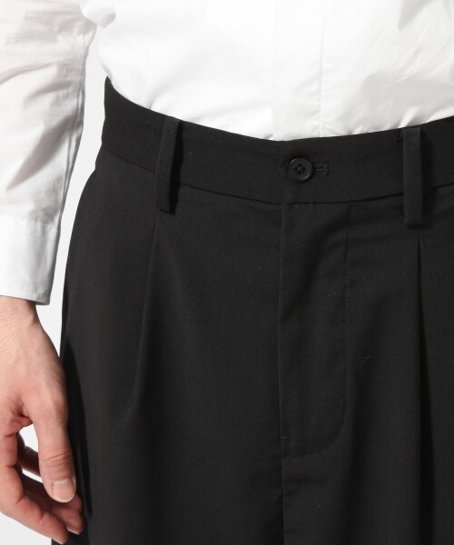 HARE（ハレ）の「ワンタックガウチョパンツ（パンツ・ブラック/グレー/ブルー・S/M/L）」の11枚目の写真