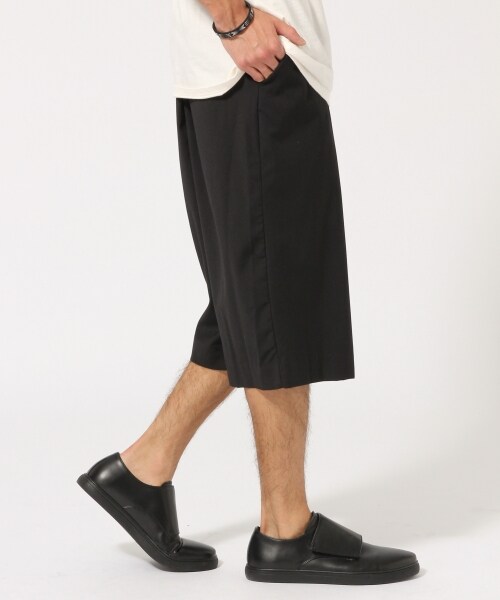 HARE（ハレ）の「ワンタックガウチョパンツ（パンツ・ブラック/グレー/ブルー・S/M/L）」の8枚目の写真