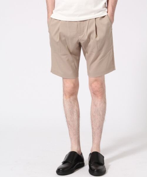 HARE（ハレ）の「サマーウールショーツ（パンツ・ブラック/グレー/ベージュ・S/M/L）」の3枚目の写真