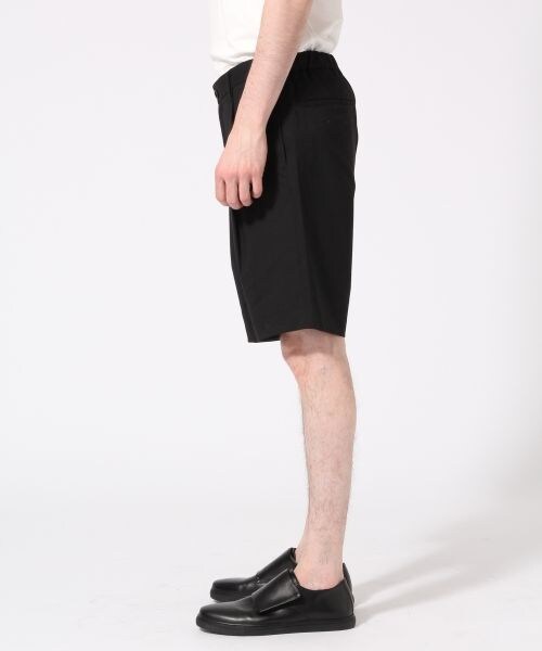 HARE（ハレ）の「サマーウールショーツ（パンツ・ブラック/グレー/ベージュ・S/M/L）」の4枚目の写真