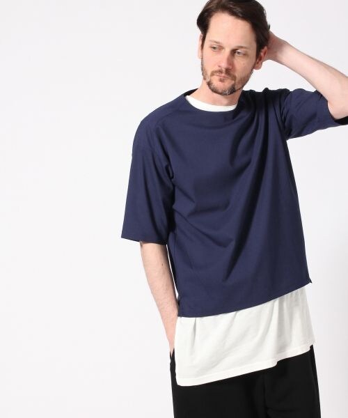 HARE（ハレ）の「スリットプルオーバー（トップス・ブラック/グレー/ベージュ/ブルー・S/M/L）」の4枚目の写真