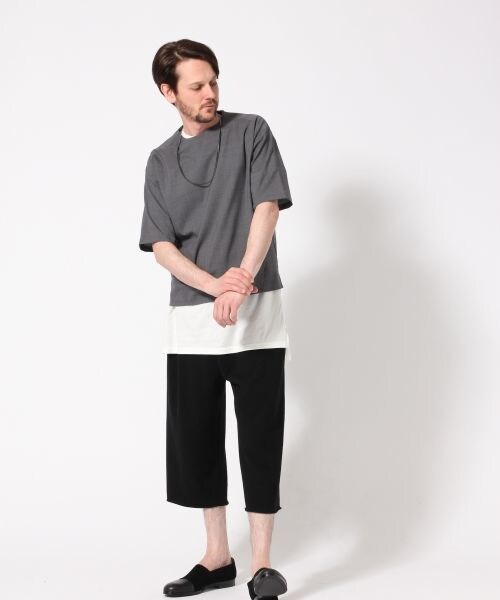 HARE（ハレ）の「スリットプルオーバー（トップス・ブラック/グレー/ベージュ/ブルー・S/M/L）」の5枚目の写真