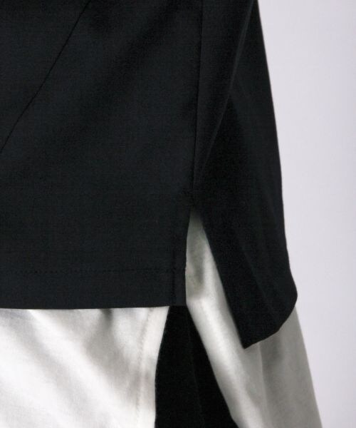 HARE（ハレ）の「スリットプルオーバー（トップス・ブラック/グレー/ベージュ/ブルー・S/M/L）」の12枚目の写真