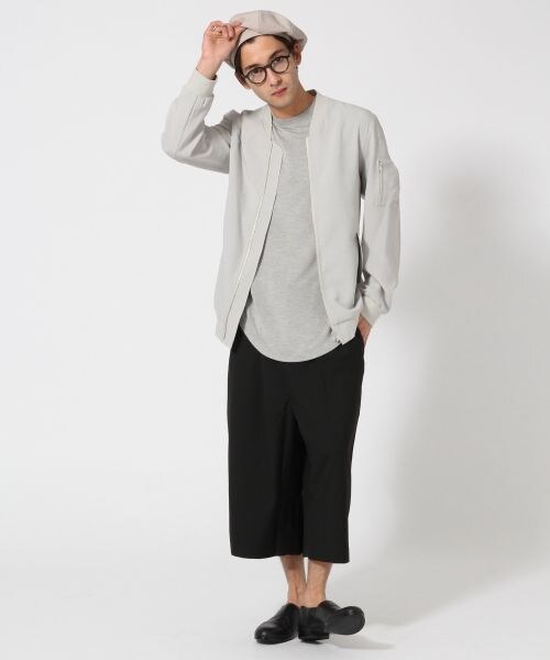 HARE（ハレ）の「ガウチョパンツ（パンツ・ブラック/グレー・S/M）」の3枚目の写真