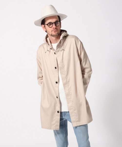 HARE(ハレ)の「フードシャツコート(ジャケット/アウター・ブラック/ベージュ/カーキ/カーキ系その他・S/M)」の2枚目の写真