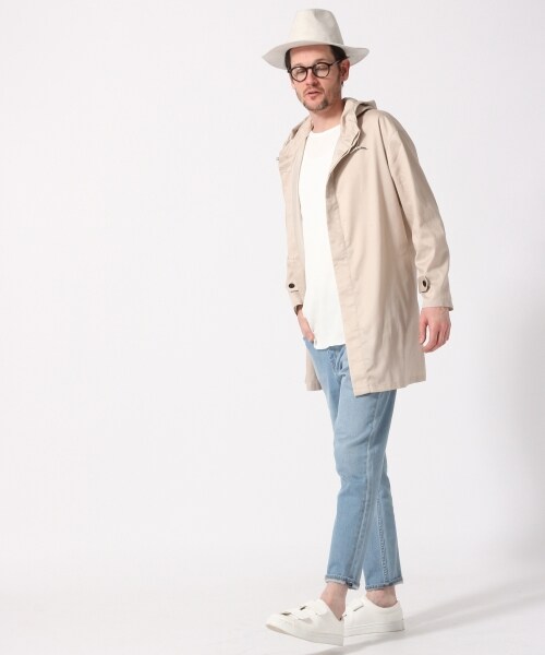 HARE(ハレ)の「フードシャツコート(ジャケット/アウター・ブラック/ベージュ/カーキ/カーキ系その他・S/M)」の6枚目の写真