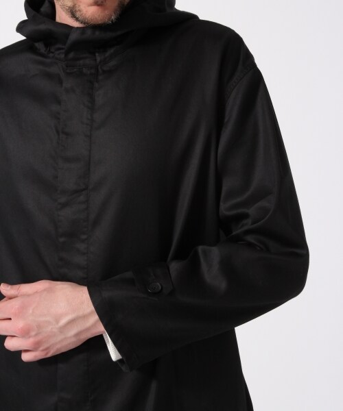 HARE(ハレ)の「フードシャツコート(ジャケット/アウター・ブラック/ベージュ/カーキ/カーキ系その他・S/M)」の12枚目の写真