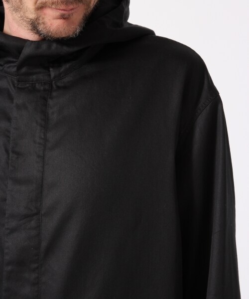 HARE(ハレ)の「フードシャツコート(ジャケット/アウター・ブラック/ベージュ/カーキ/カーキ系その他・S/M)」の11枚目の写真