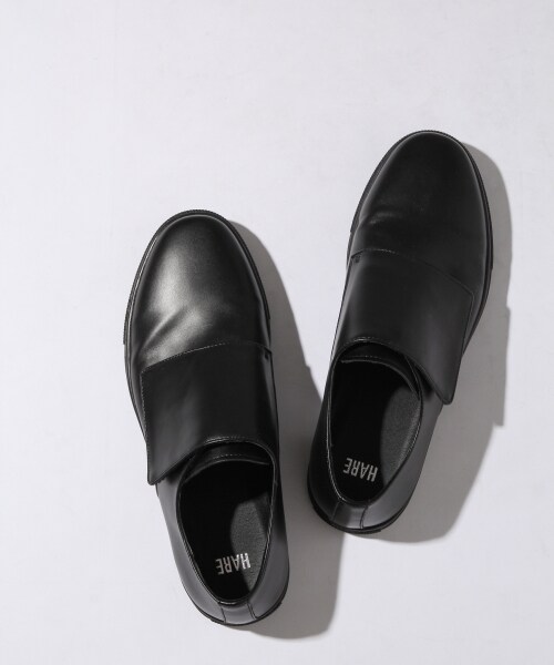 HARE(ハレ)の「ワイドベルトスニーカー(シューズ・オフホワイト/ブラック・M/L)」の2枚目の写真