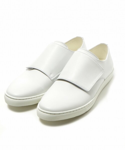 HARE(ハレ)の「ワイドベルトスニーカー(シューズ・オフホワイト/ブラック・M/L)」の3枚目の写真