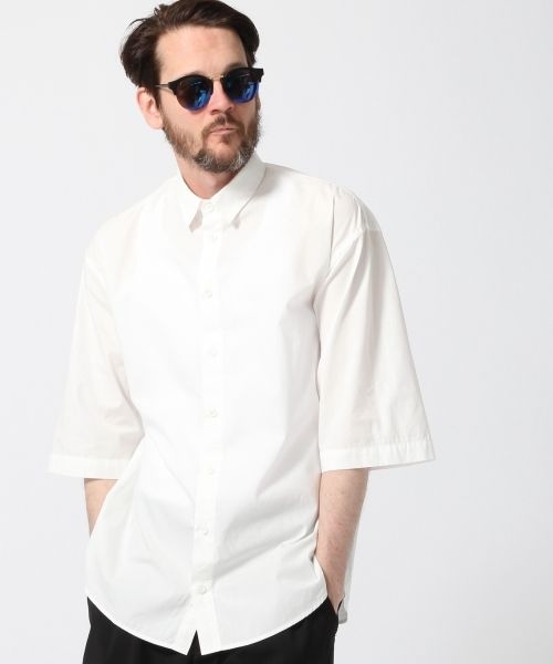 HARE（ハレ）の「ミラーブロウサングラス（ファッション雑貨・オフホワイト/ブラック・FREE）」の10枚目の写真