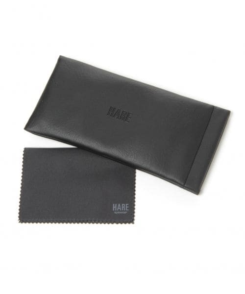 HARE（ハレ）の「ミラーブロウサングラス（ファッション雑貨・オフホワイト/ブラック・FREE）」の7枚目の写真