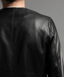 HARE（ハレ）の「ノーカラーレザーライダース（）」 - WEAR