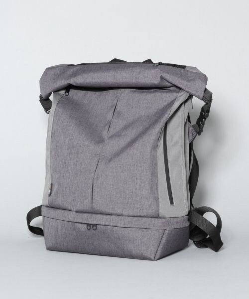 HARE（ハレ）の「CORDURAセンシブルバックパック（バッグ・ブラック/グレー・FREE）」の4枚目の写真