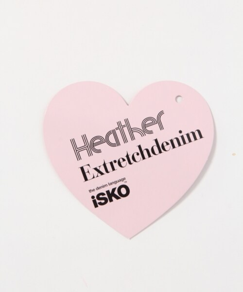 Heather(ヘザー)の「ISKOデニムサロペットスキニー(パンツ・オフホワイト/ネイビー/ワンウォッシュ・S/M)」の14枚目の写真