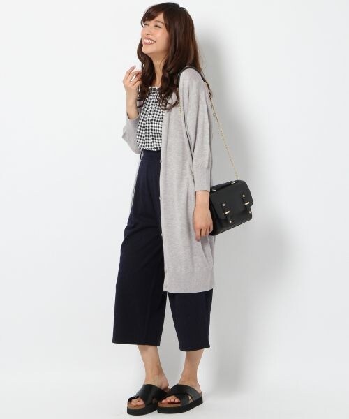 Heather（ヘザー）の「16SSカットガウチョパンツ2（パンツ・ホワイト/ブラウン/ネイビー・FREE）」の7枚目の写真