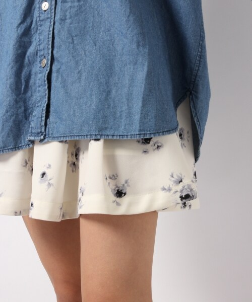 Heather（ヘザー）の「アソートBIGシャツ（トップス・オフホワイト/カーキ/ブルー・FREE）」の12枚目の写真