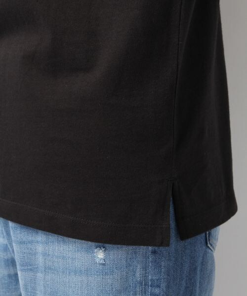 Heather（ヘザー）の「ムジポケＴEE（トップス・オフホワイト/ブラック/グレー/レッド/ブラウン/カーキ・オフホワイト 08:FREE(身長168cm・46kg) ブラック 09:FREE(身長164cm・46kg) グレー 12:FREE(身長168cm・46kg) レッド 35:FREE(身長164cm・46kg) ブラウン 52:FREE(身長168cm・46kg) カーキ 78:FREE(身長168cm・46kg)/・商品の画像はサンプル撮影となりますので、実際の商品とは仕様や加工、サイズ等が若干異なる場合がございます。予めご了承下さい。/FREE）」の14枚目の写真