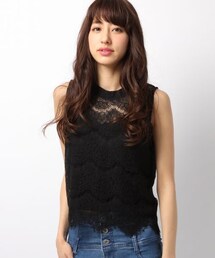 Heather | ビスチェレースノースリーブ(トップス)