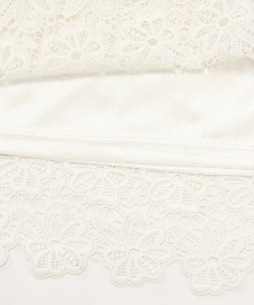 Heather（ヘザー）の「ソウレースT半袖（トップス・オフホワイト/ライトピンク/ネイビー・FREE）」の11枚目の写真