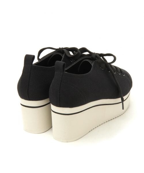 Heather（ヘザー）の「アツゾコスニーカー（シューズ・オフホワイト/ブラック/シルバー・M(23.0~23.5)/L(24.0~24.5)）」の6枚目の写真