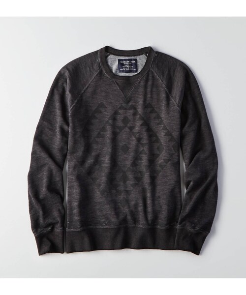 American Eagle(アメリカンイーグル)の「AEOバーンアウトスウェットシャツ(スウェット・メンズ・ミディアムヘザーグレー/インディゴ・XS/S/M/L/XL/XXL/XXXL)」の2枚目の写真