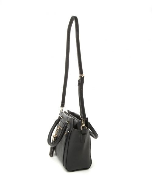 Heather（ヘザー）の「タッセルショルダーBAG（バッグ・アイボリー/ブラック/ピンク・ONE SIZE）」の4枚目の写真