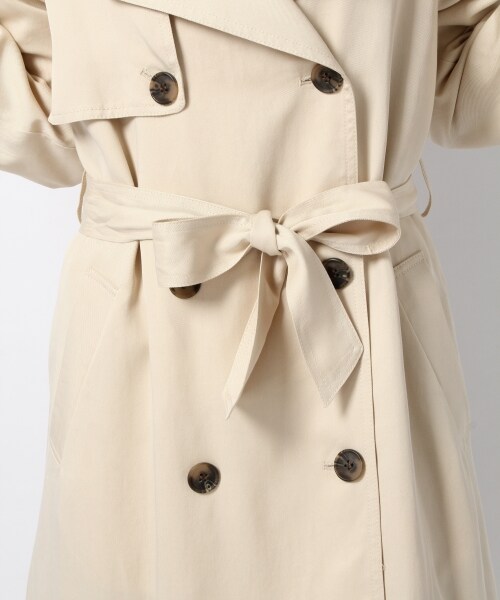 Heather（ヘザー）の「リヨセルロングトレンチ（ジャケット/アウター・カーキ・FREE）」の11枚目の写真